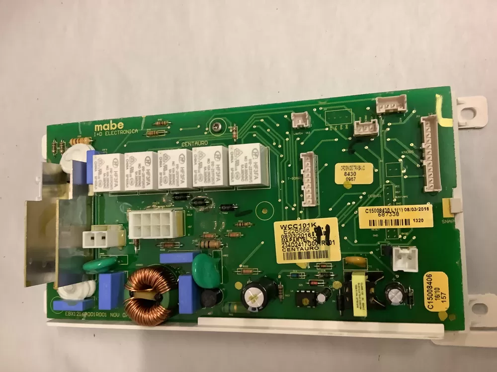 GE  Kenmore WH12X20274  AP5789049  2980590  PS8746229  WH12X10518  WH18X00001  E226586  234D2417G002R001 Washer Control Board
