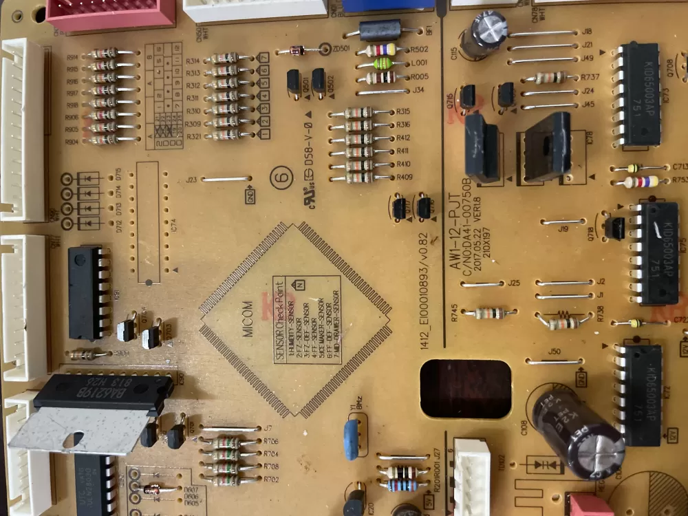 Samsung DA92 00384M Refrigerator Control Board AZ61097 | KM2066