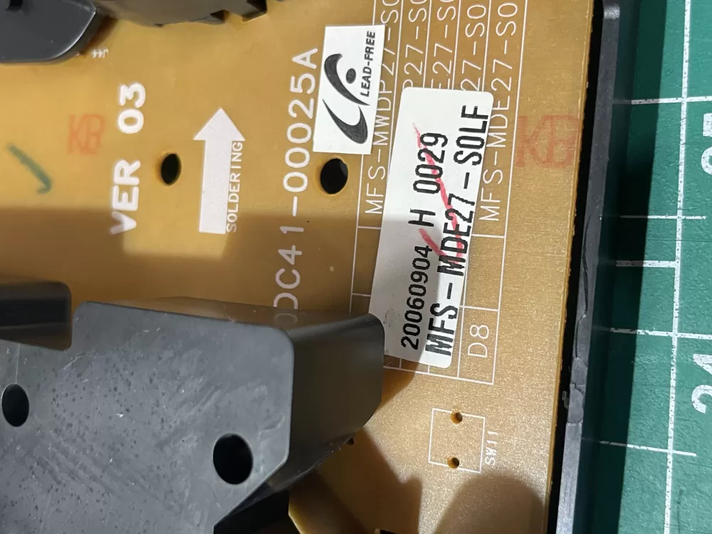 Samsung MFS-MD24-02 MD24-02LF Washer Control Board AZ192844 | Wmv881