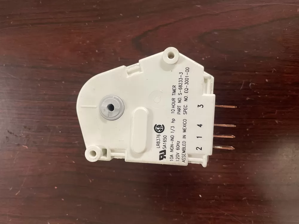 Admiral Jenn Air S-68233-3 Refrigerator Defrost Timer AZ77192 | KM838