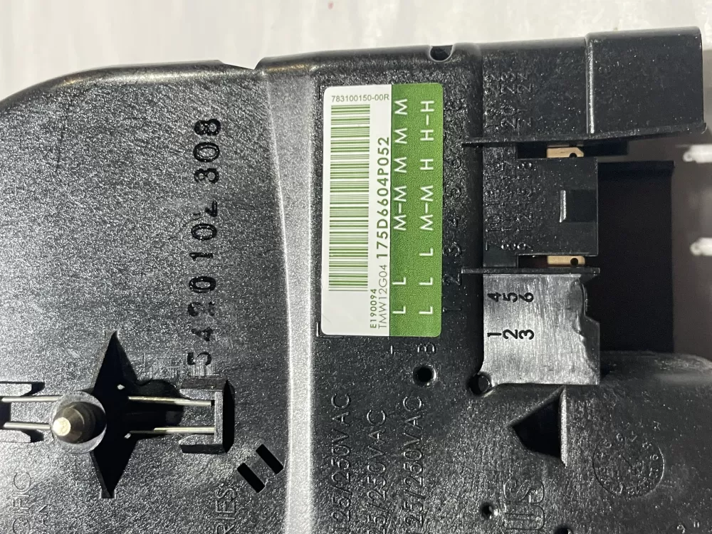 GE WH12X10535 175D6604P052 Washer Timer AZ113713 | Wm625