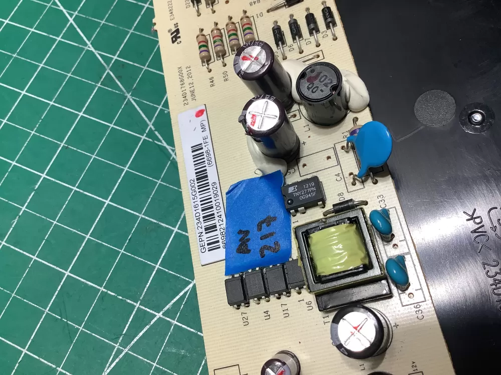 GE WE04X20528 WE04X20388 234D1615G002 Dryer Control Board AZ186069 | AV217