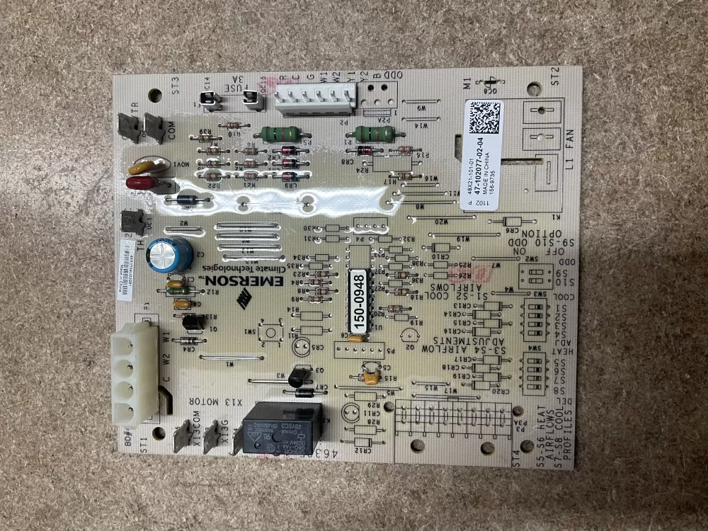 Rheem 47-102077-02-04 Air Handler Control Board