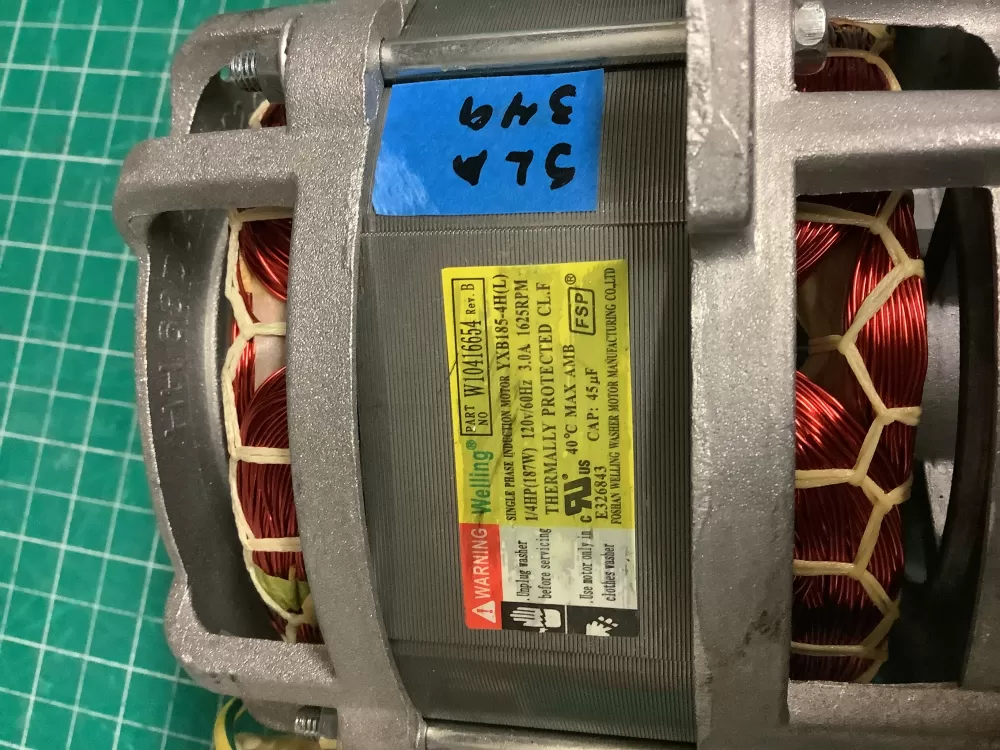 Admiral  Amana  Crosley  Maytag  Roper  Whirlpool W10416654 W10416655 W10416668 W10416669 W10677715 WPW10677715 Washer Drive Motor