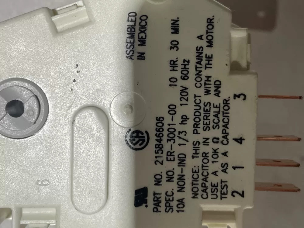 Frigidaire Kenmore AP2111929 12762 Refrigerator Defrost Timer AZ118322 | KM2186
