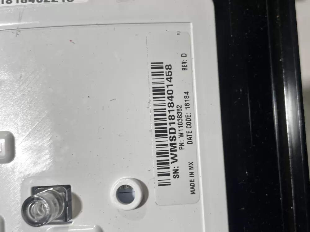 Whirlpool W11130339 PS12347539 Washer Control Board Panel AZ163674 | Wmv756