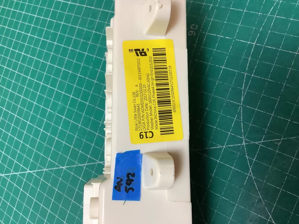 GE Washer Interface Control Board WH12X27293 17238100000283 AZ226131 | ARV592
