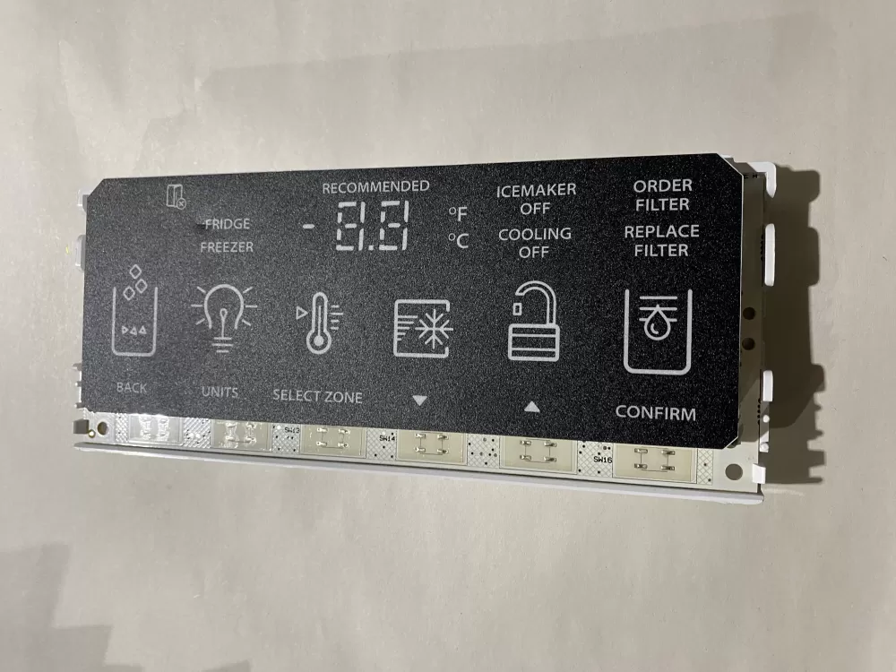 Whirlpool  Amana W11106026 W11114471 W11157004 W11284720 PS12584620 Refrigerator Control Board Interface
