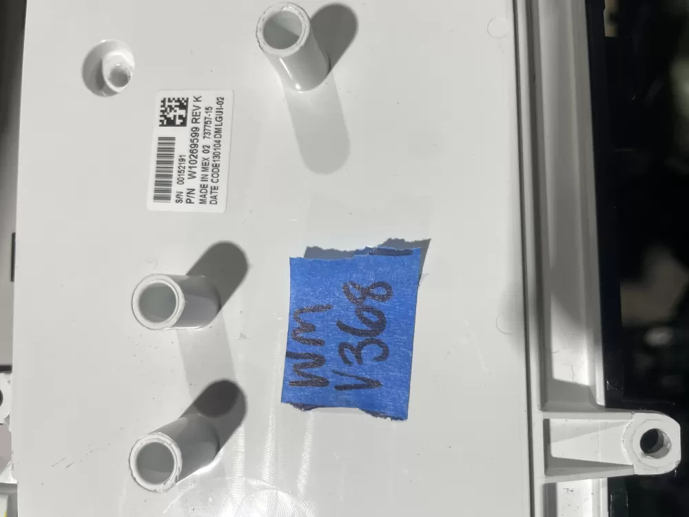 Whirlpool W10252255 WPW10269599 Washer Control Board AZ104876 | Wmv368