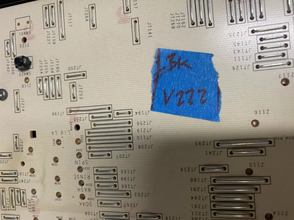 GE 237D1395G014 237D1122G002 WH12X20500 Washer Control Board AZ14508 | BKV222