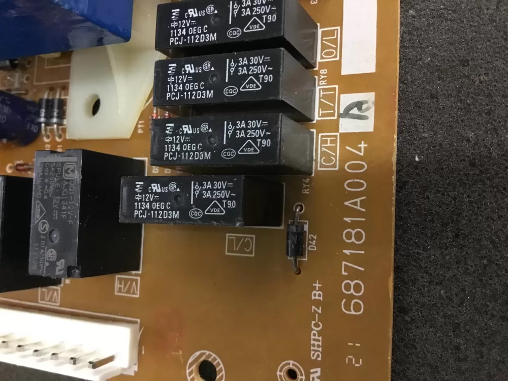 LG 687181A004A P1 6A004 Microwave Control Board 687181a004 AZ90776 | NR1254