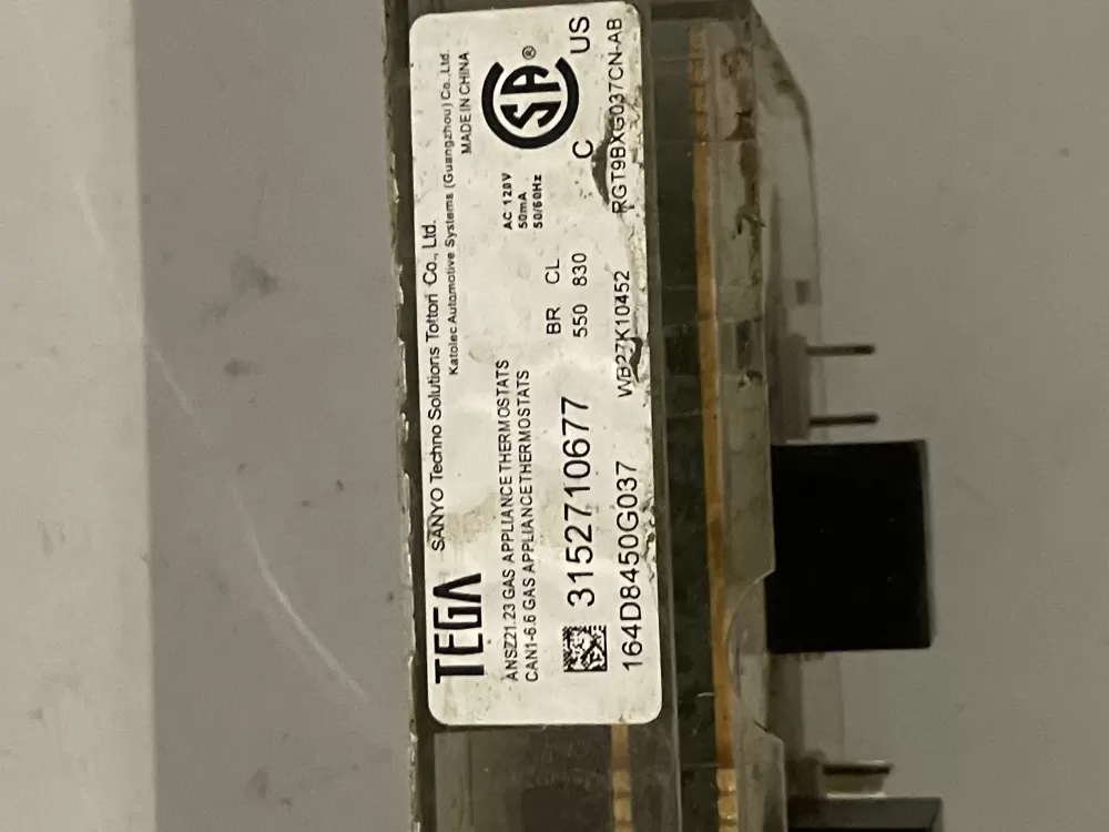 GE 164D8450G037 Wb27k10452 5  Control Board Original Year AZ34200 | Wm1696