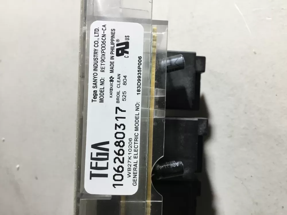 GE 183D9935P006 Wb27k10206 Range Control Board AZ44130 | NRV429