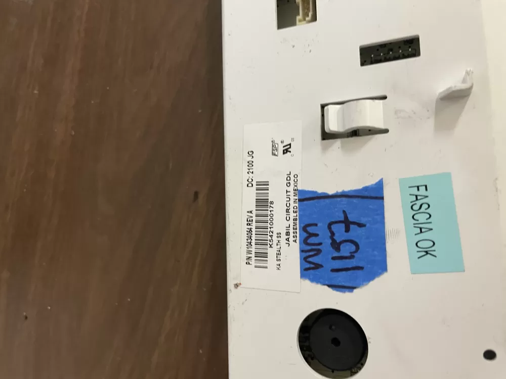 Whirlpool W10434054 Refrigerator Dispenser control Board AZ80358 | Wm1157