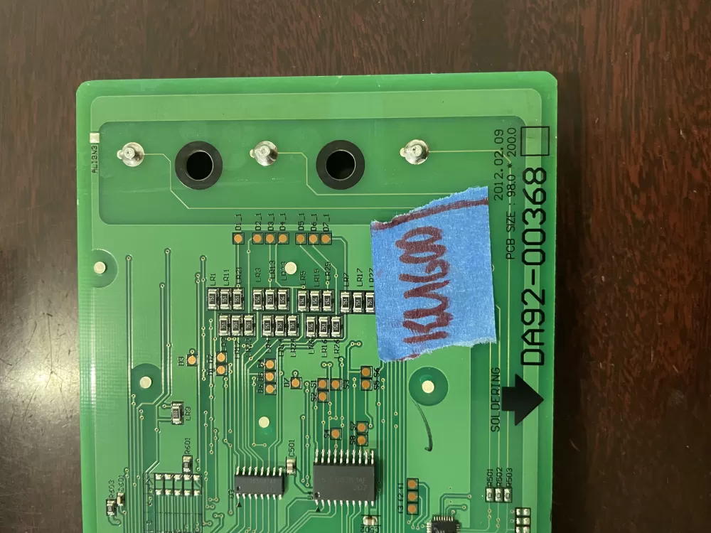Samsung DA92-00368B Refrigerator Dispenser UI Control Board AZ47126 | KM600