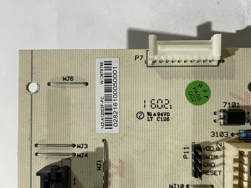 Whirlpool w10918329 w1127563 Microwave Control Board AZ172189 | Wm474
