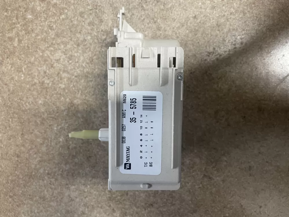 Maytag Amana Admiral 21001595 31001372 35 5785 Washer Timer AZ19321 | KM980