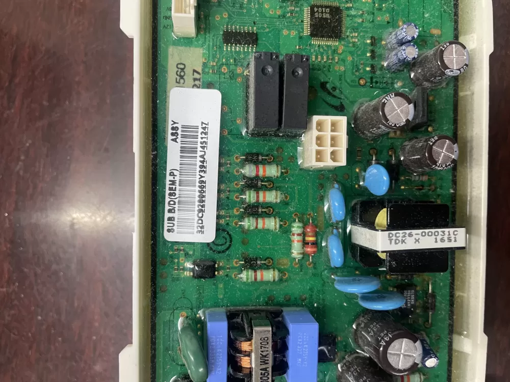 Samsung DC92-01596B DC92-01606B Dryer Control Board AZ29245 | KM281