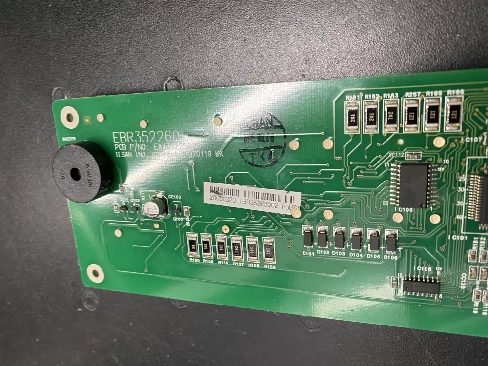 LG Kenmore EBR352260 Refrigerator Control Board AZ7523 | BK1258