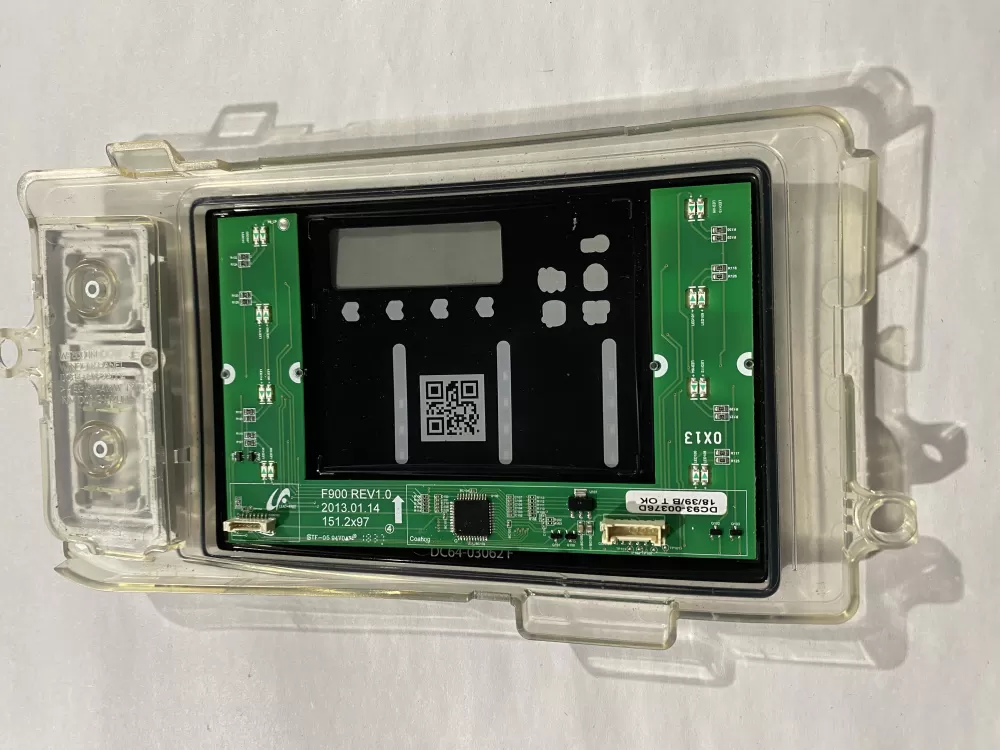 Samsung DC92-01607J DC94-06643A Dryer UI Control Board AZ187280 | BK475