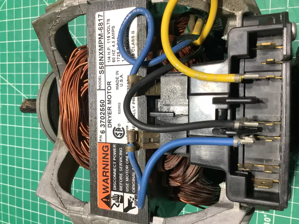 Maytag 6 3702550 Dryer Drive Motor AZ145848 | SL280
