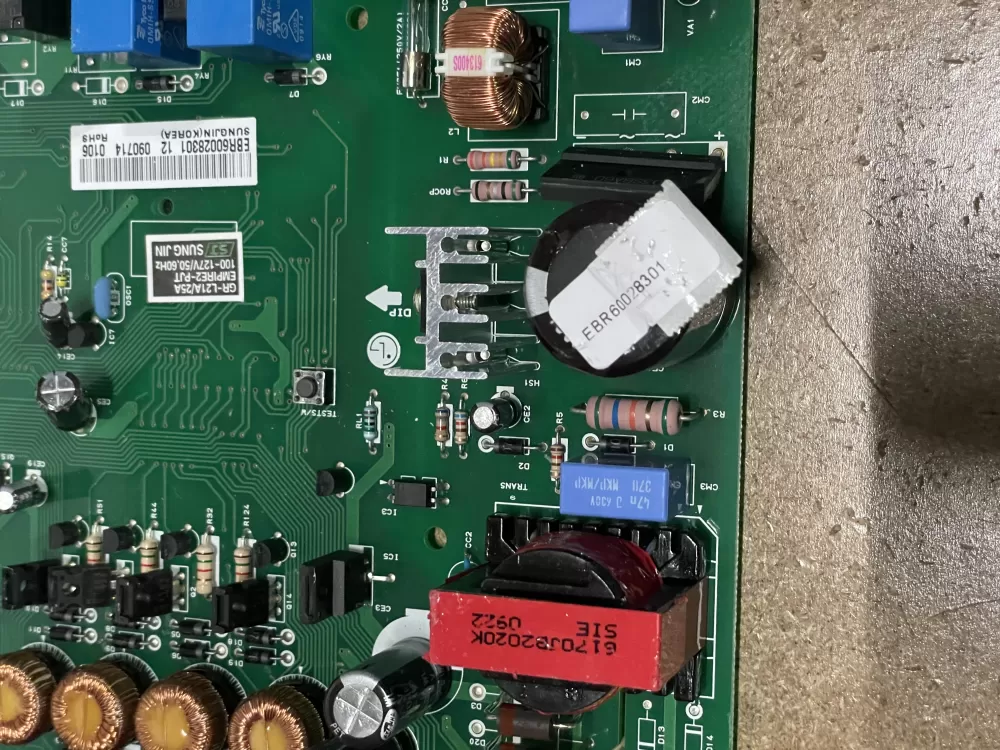 LG Kenmore EBR60028301 Refrigerator Control Board AZ25773 | KM100