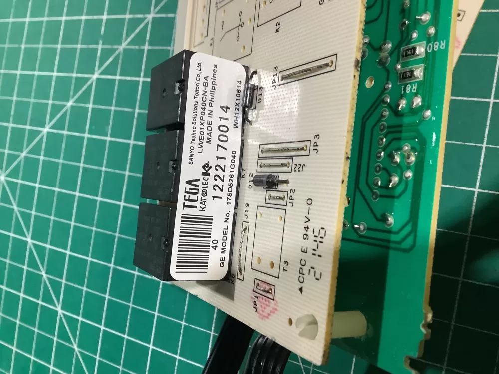 GE 175D5261G040 EBX1129P004 WH12X10614 Washer Control Board AZ145375 | NR2433
