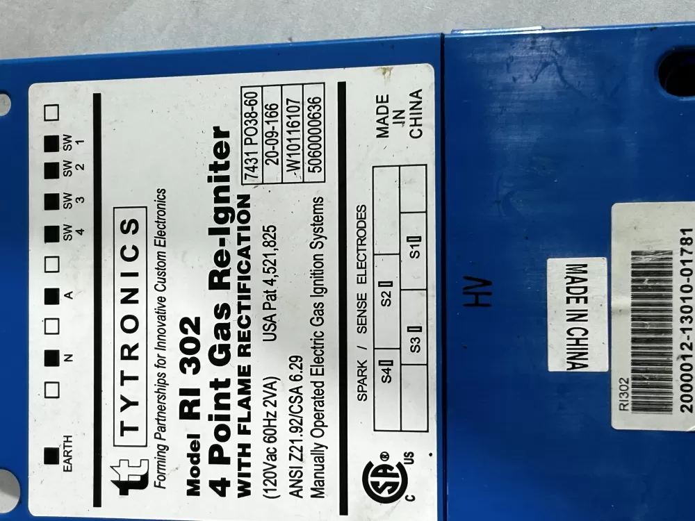 Thermador 20-09-166 Cooktop Control Board Spark Module AZ167692 | Sl193