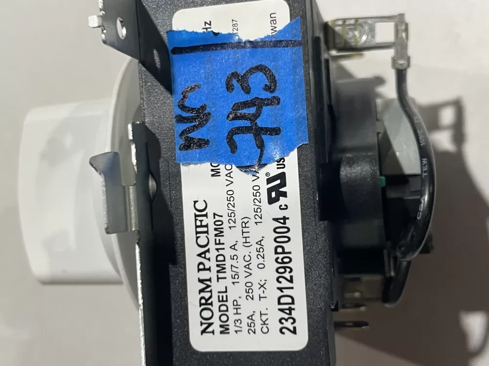 Hotpoint General Electric WE4M362 WE4M532 Dryer Timer AZ185076 | Wm743