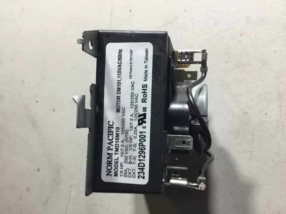 GE TMD16M10 234D1296P001 Dryer Timer AZ43734 | NR87