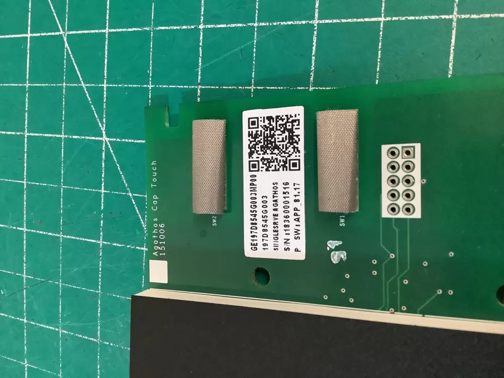 GE 197D8545G003 Refrigerator Control Board Dispenser Display AZ227970 | NR508