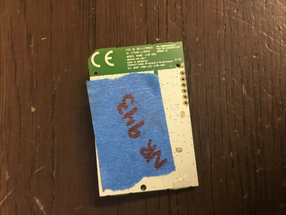 LG EBR82056913 Dishwasher Control Board AZ29933 | NR943