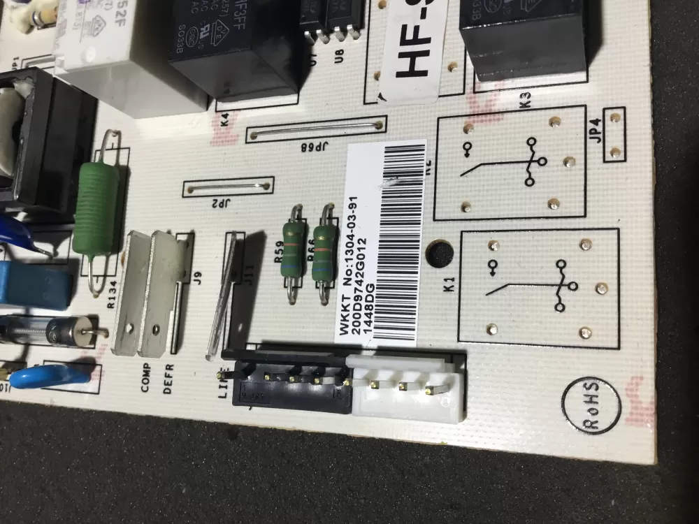 GE 200D9742G012 EBX1110P002 Refrigerator Control Board AZ96701 | NR53