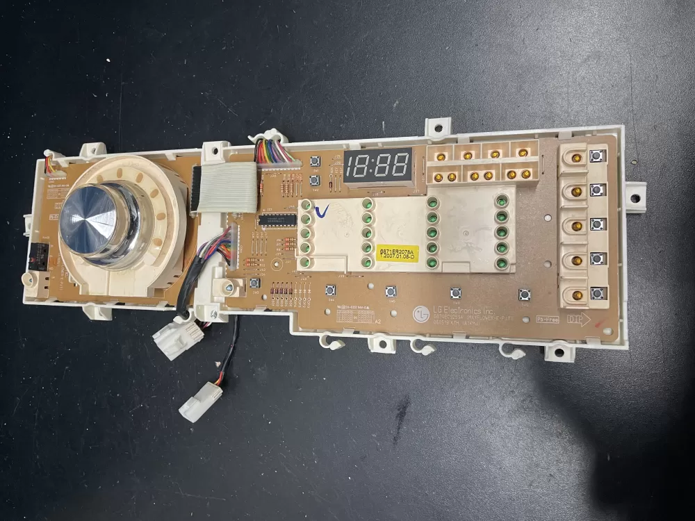 LG 6870EC9259A 6871ER2078A Washer Control Board