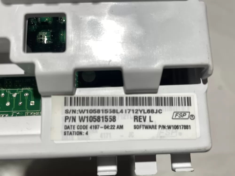 Kenmore W10581558 Washer Control Board AZ107811 | Wm687