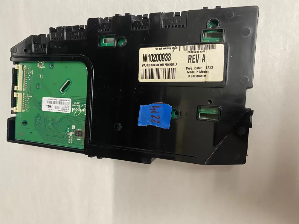 Whirlpool W10294831 PS2373320 W10206049 Dryer Control Board AZ206990 | BK2214