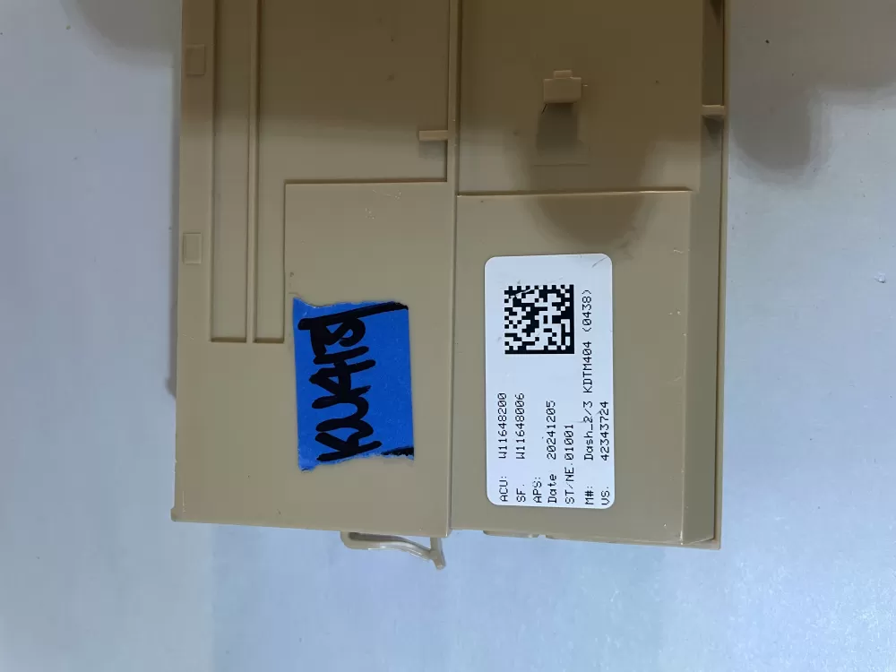 Whirlpool W11630438 Dishwasher Control Board AZ123543 | KM413