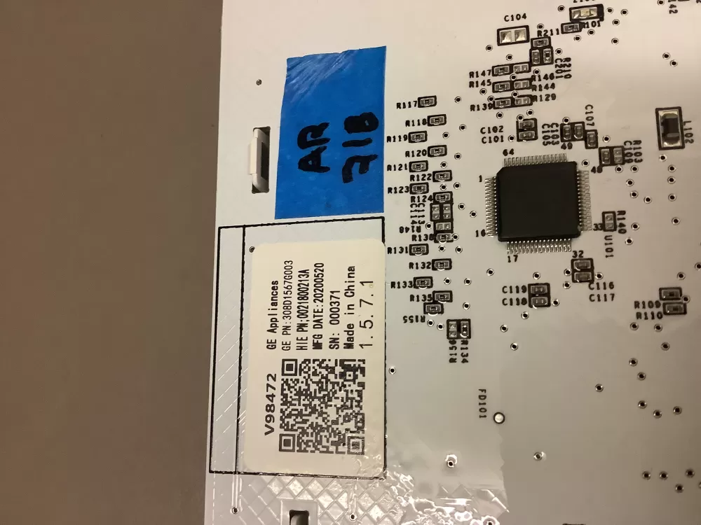 GE 308D1567G003 Washer Control Board AZ201954 | AR718