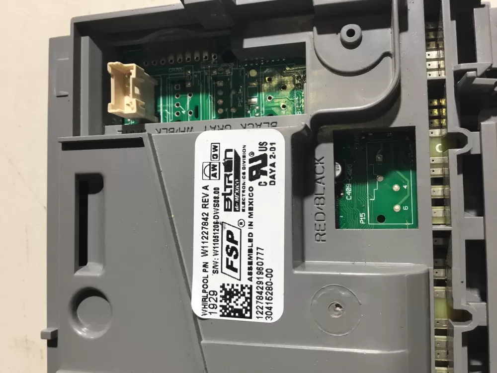 W10904714 W11087207 W11170179 Dishwasher Control Board AZ38008 | NR13