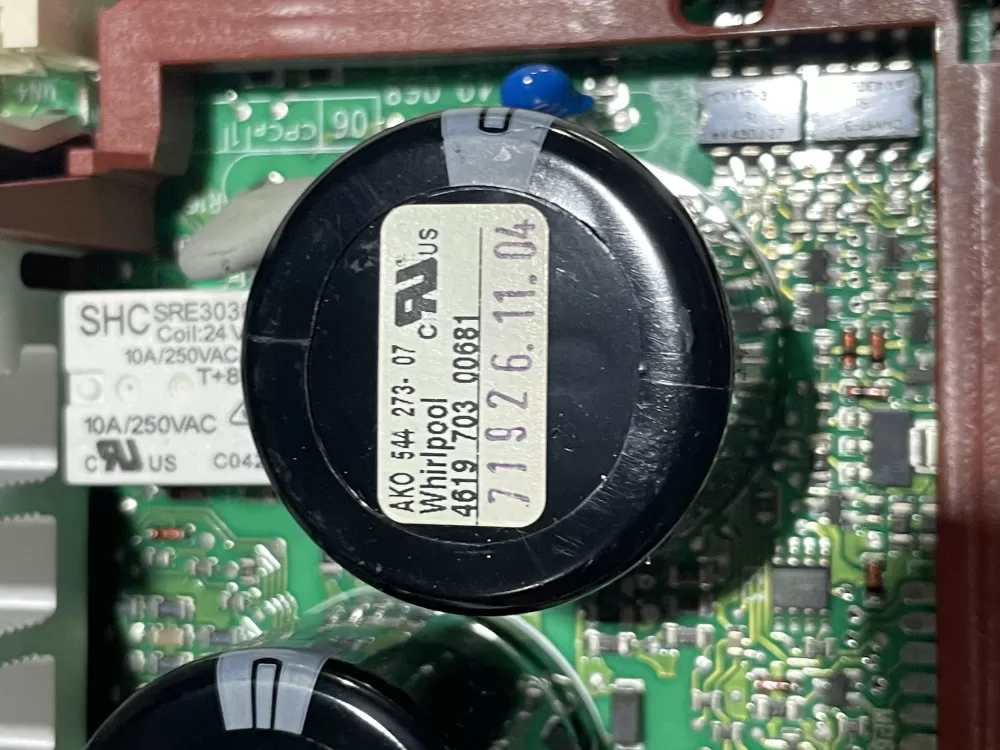 Whirlpool 4619 703 00681 Washer Control Board Wd 12416 AZ141464 | Wmv413