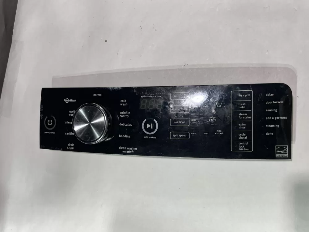 Maytag W10911044 Washer Control Board Panel With Knob AZ147696 | Wmv765