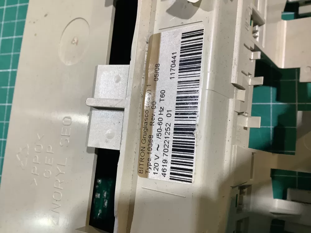 Whirlpool 4619 70221252 01 46197022125201 Washer Control Board AZ150707 | NRV777