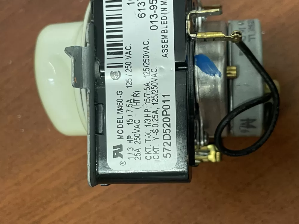 GE 572D520P011 WE4M247 Dryer Timer AZ52700 | Wm1922