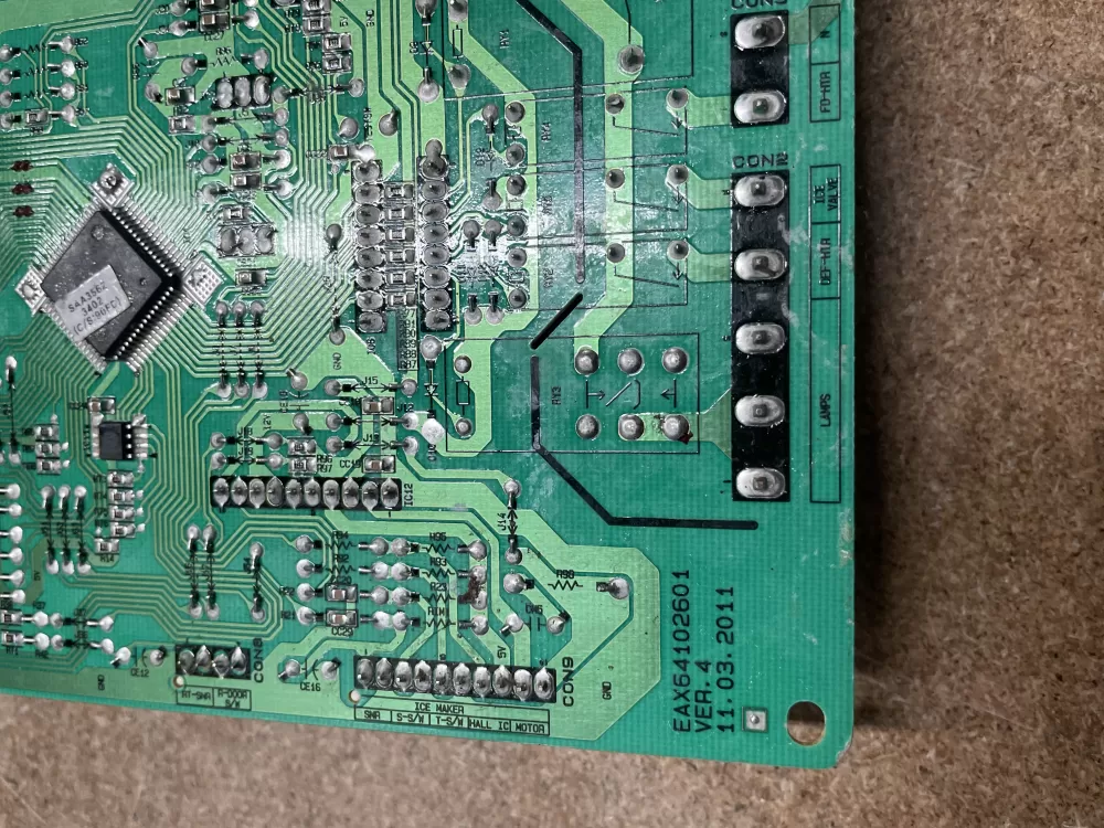 LG EBR64110551 Refrigerator Control Board AZ9032 | KM1643