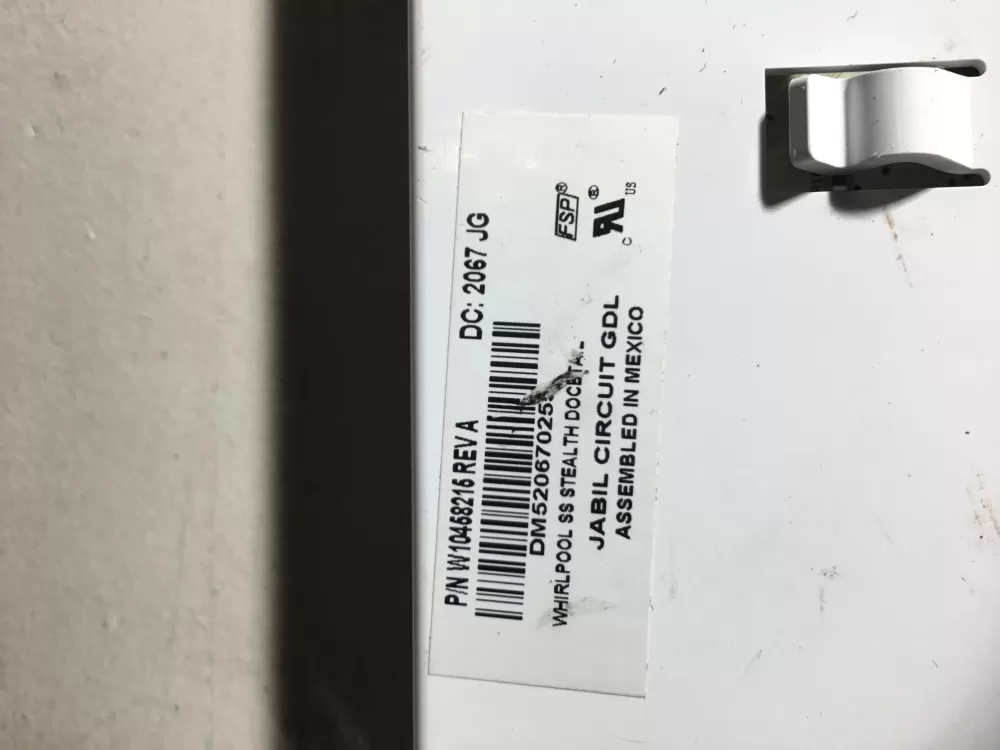 Whirlpool W10458215 Refrigerator Control Board Dispenser AZ42577 | NR1731