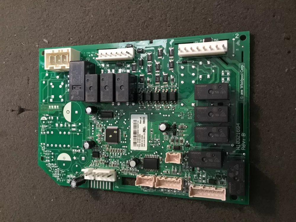 Whirlpool  Maytag  KitchenAid  Jenn-Air AP6329003 W10467104 W10614933 W10886280 WPW10614933 W11035835 PS12346620 Refrigerator Control Board