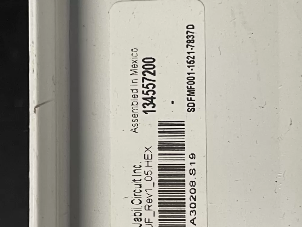 Electrolux 134557200 134557200NH Dryer Control Board AZ11078 | V249