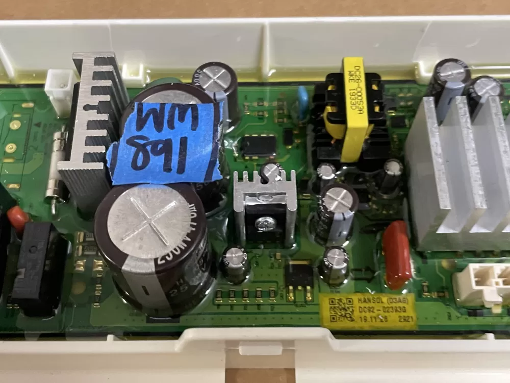 Samsung DC92-02393G DC92-02393M Washer Control Board AZ101759 | Wm891