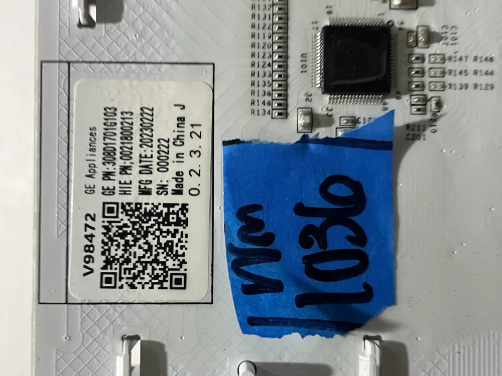 GE 308D1701G103 0021800213a Washer Control Board AZ192470 | Wm1036