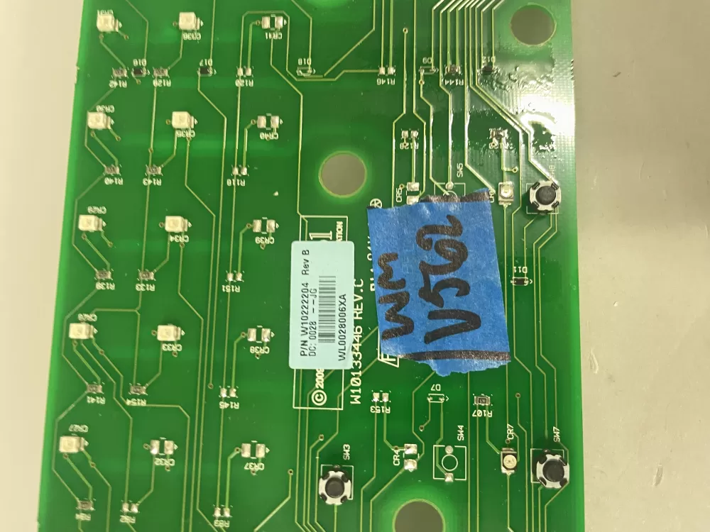 Whirlpool W10222204 Dryer Control Board W10222204 AZ226518 | Wmv562